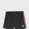 Swimshort Appliqué Logo Anthracite