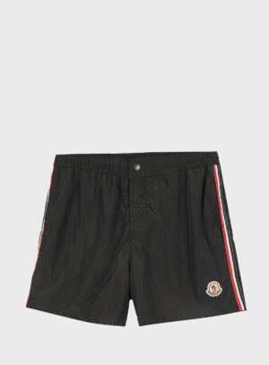 Swimshort Appliqué Logo Anthracite