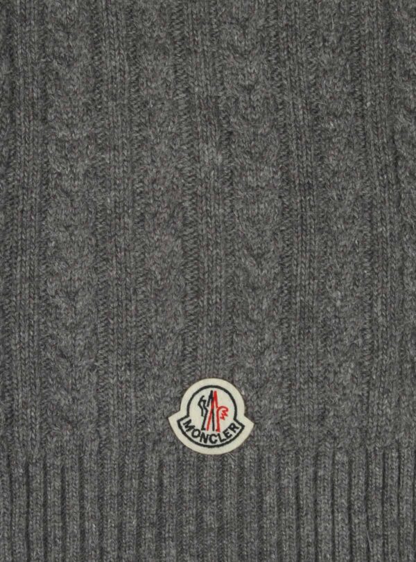 Sarf & Beanie Wool Logo Applique