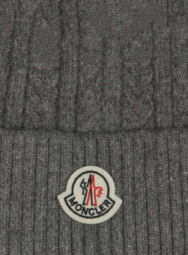 Sarf & Beanie Wool Logo Applique