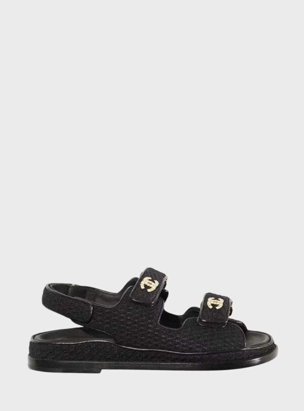 Sneaker  Black CC Pearl Dad Sandals