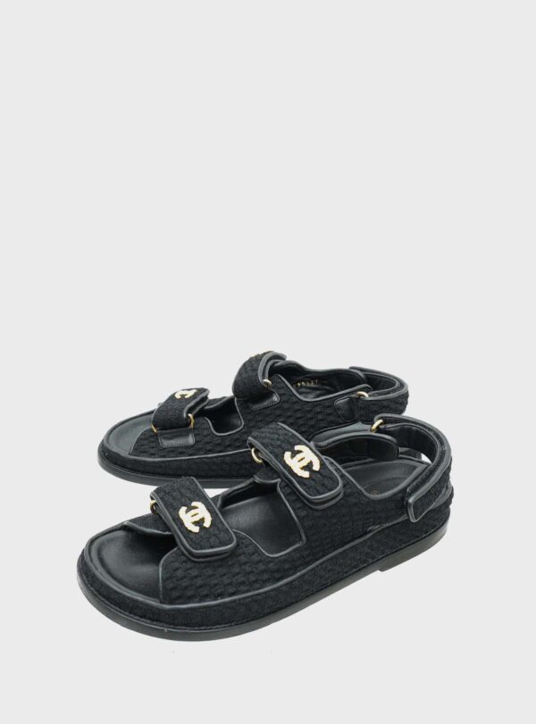 Sneaker  Black CC Pearl Dad Sandals