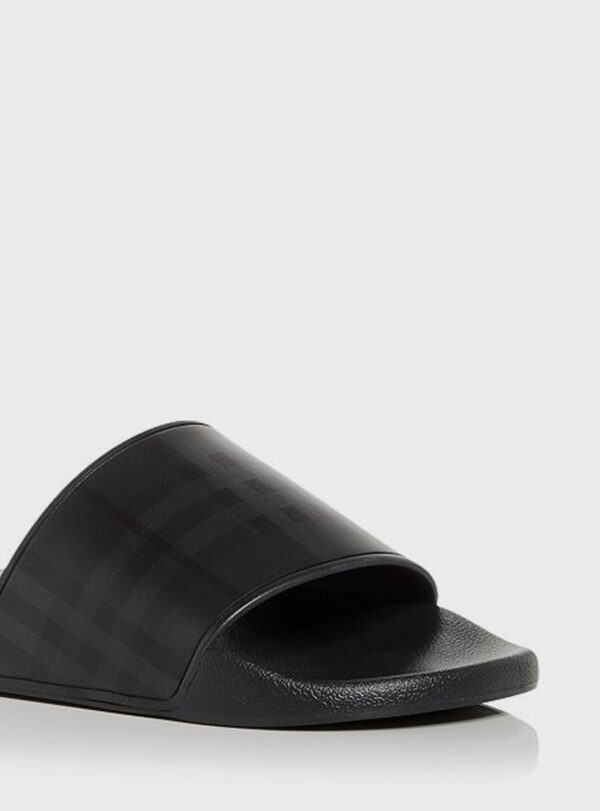 Slippers Embossed Archive Black