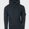 Hoodie Zipper Pocket Navy Blue