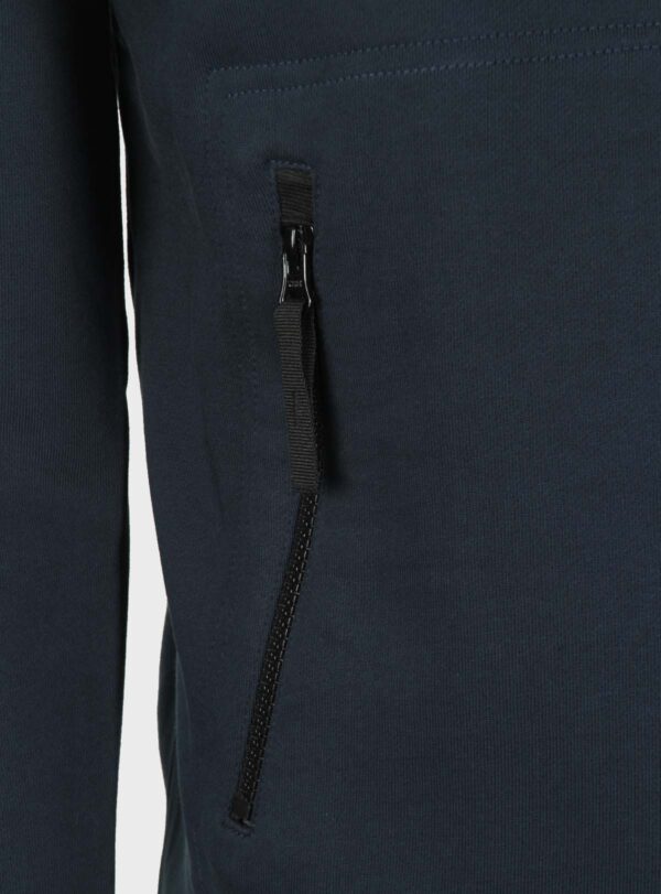 Hoodie Zipper Pocket Navy Blue
