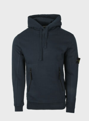 Hoodie Zipper Pocket Navy Blue