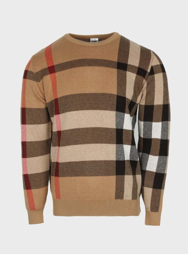 Sweater Knit Brit Check