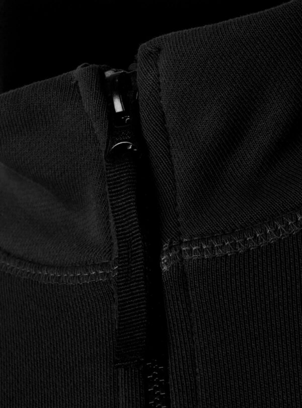 Sweater Quarter Zipper Compass Patch