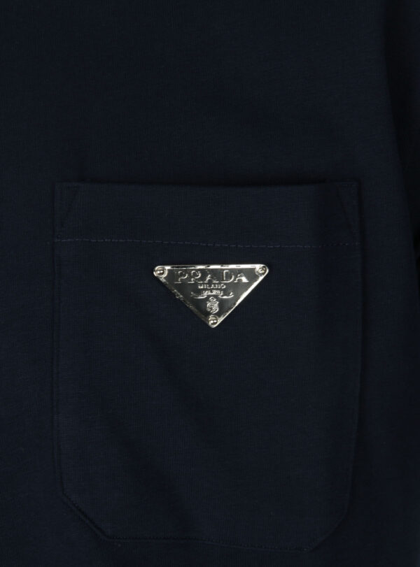 T-shirt Pocket Steel Patch Navy