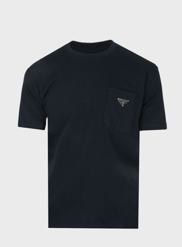 T-shirt Pocket Steel Patch Navy
