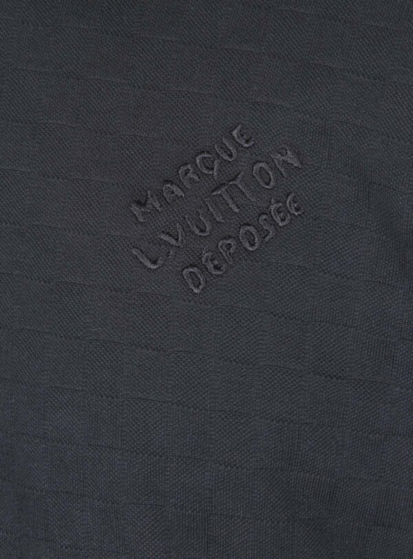 Polo Damier Cotton Pique