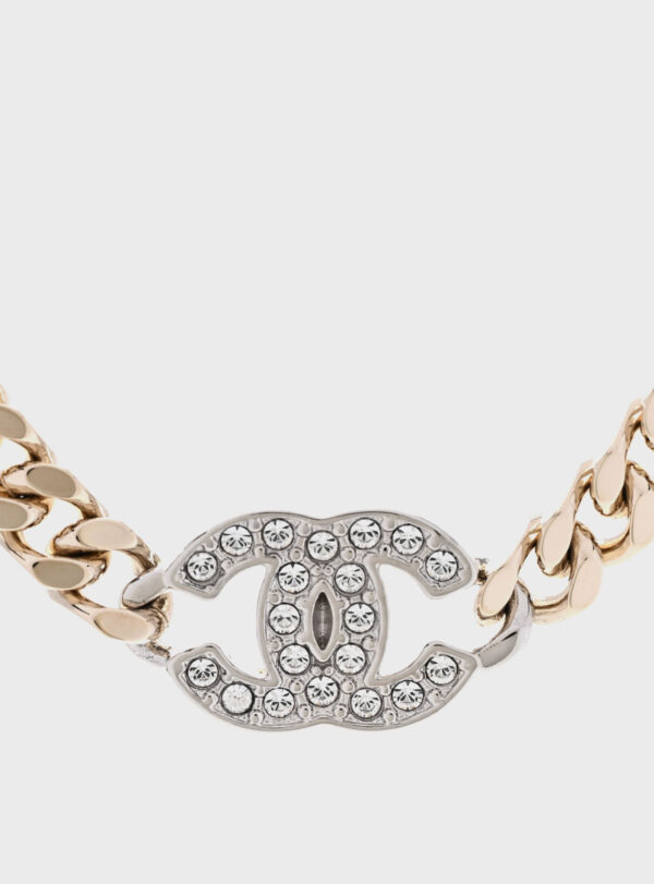 Necklace Crystal Chain CC Link Choker