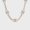 Necklace Crystal Chain CC Link Choker