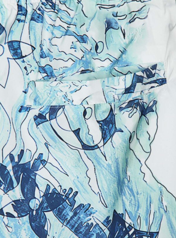 Swimshort Watercolor Monogram