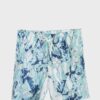 Swimshort Watercolor Monogram