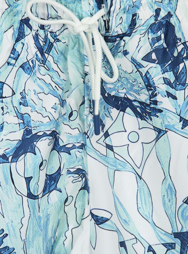 Swimshort Watercolor Monogram