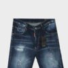 Denim Short DSQ Brown Plaque