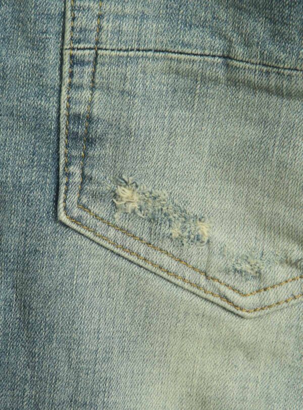 Denim Short Amiri Emblem