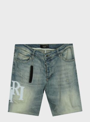 Denim Short Amiri Emblem