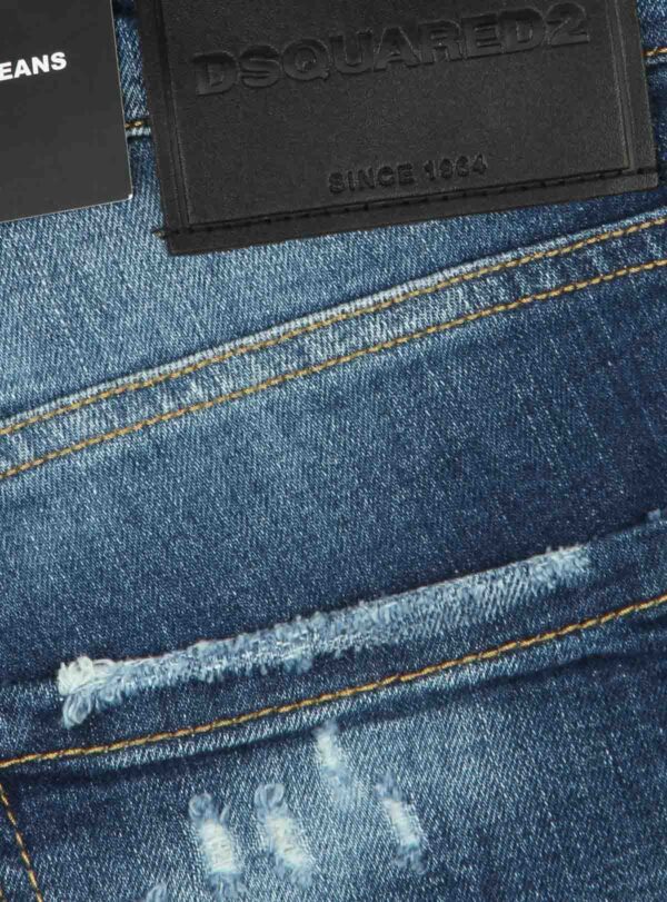 Denim Short Black Patch