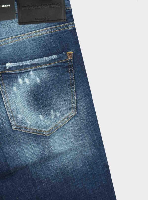 Denim Short Black Patch