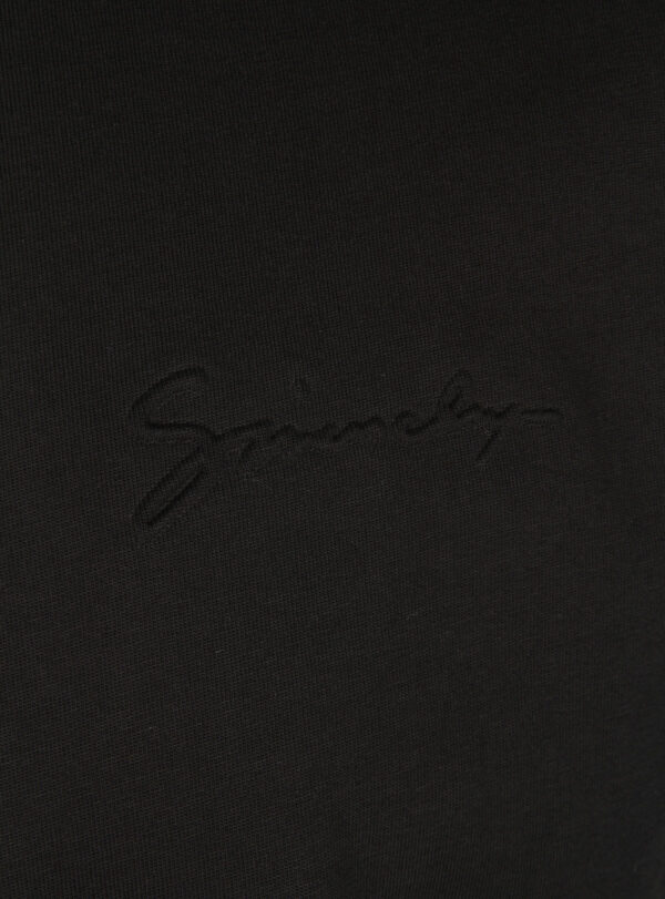 T-shirt Embossed Logo Black