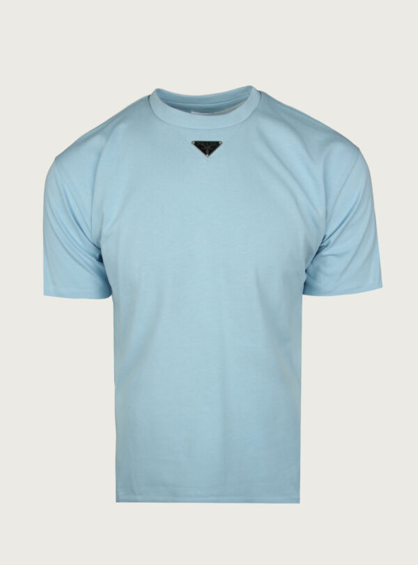 T-shirt Steel Patch Neck