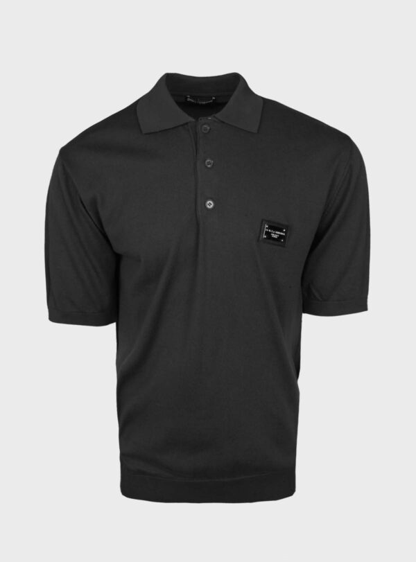 Polo Steel Logo Plaque Black