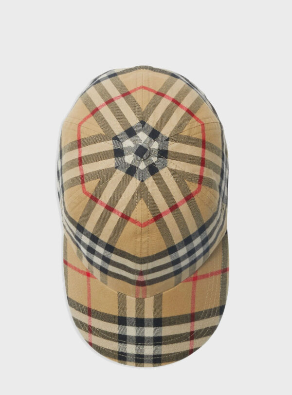 Cap Icon Monogram Check