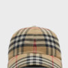 Cap Icon Monogram Check
