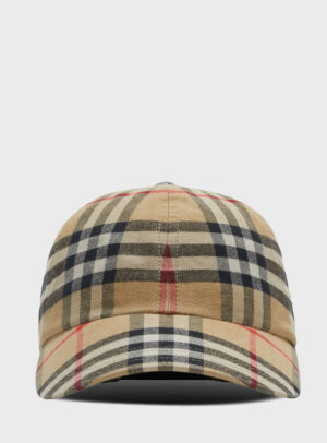 Cap Icon Monogram Check