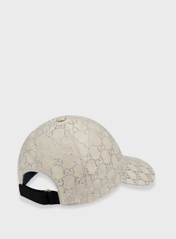 Cap GG Monogram White