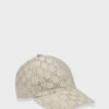 Cap GG Monogram White