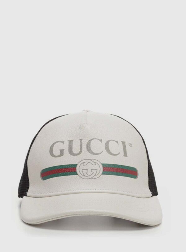 Cap Baseball Vintage Leather Logo