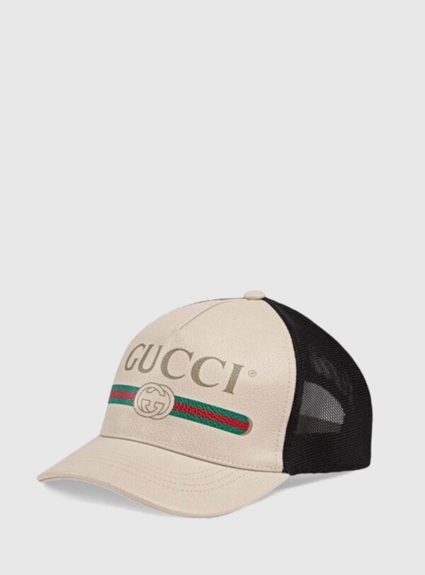 Cap Baseball Vintage Leather Logo