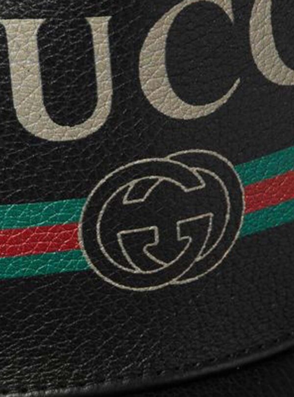 Cap Baseball Vintage Leather Logo