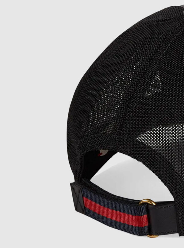 Cap Baseball GG Leather Lion