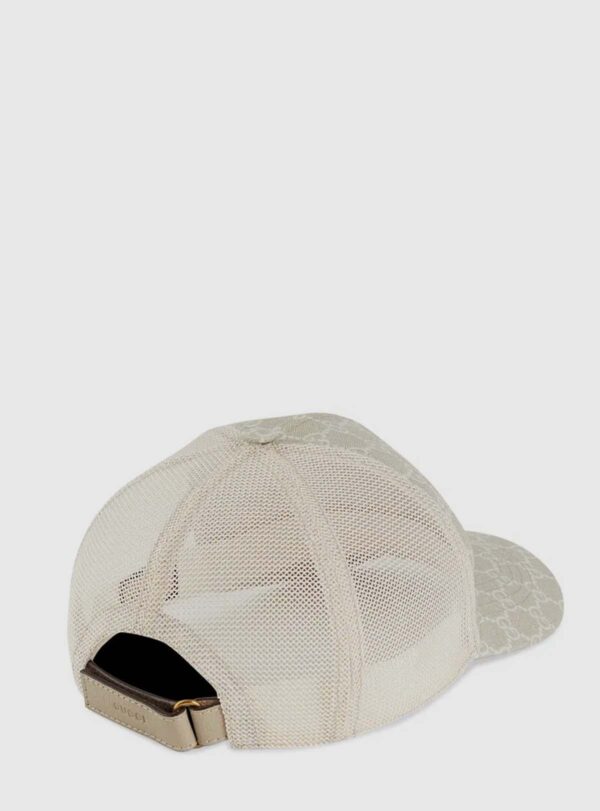 Cap Baseball GG Monogram White