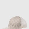 Cap Baseball GG Monogram White