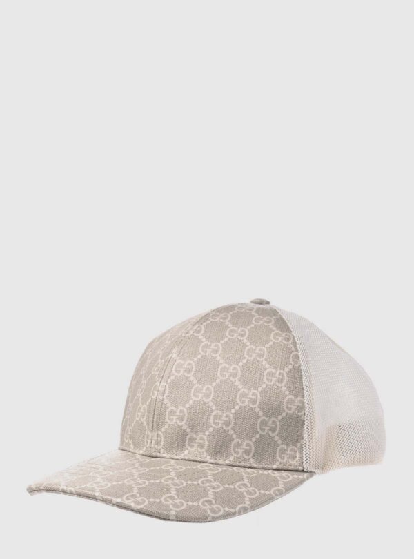 Cap Baseball GG Monogram White