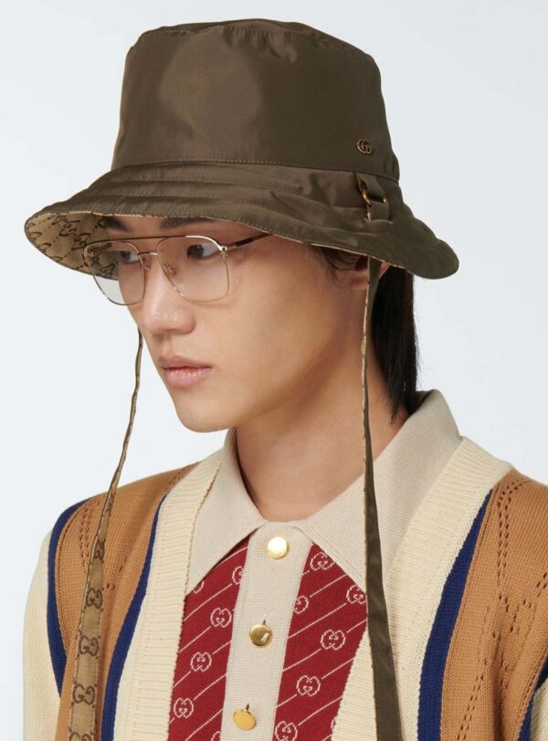 Cap Bucket Hat Plain Canvas