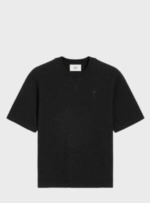 T-Shirt Heart Chest Black Logo
