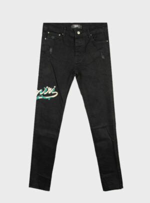 Jeans Baroque Varsity Logo