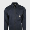 Jacket Gabardine Zip-Up Navy