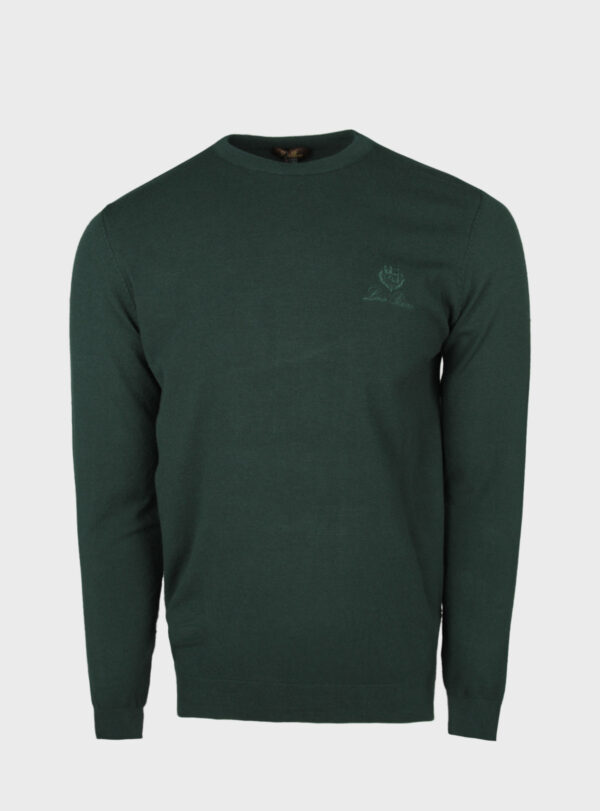 Sweater Knit Embroidery Logo