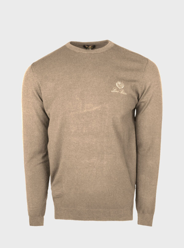 Sweater Knit Embroidery Logo