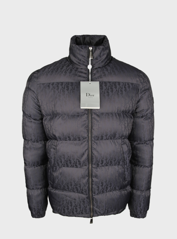 Jacket Oblique Down Navy Blue
