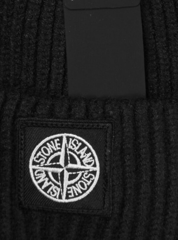 Beanie Compass Patch Black