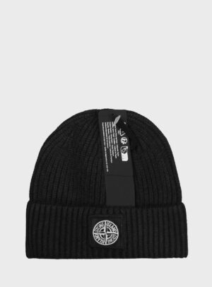 Beanie Compass Patch Black