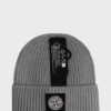 Beanie Compass Patch Grey